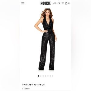 Nookie Fantasy Jumpsuit. Size Medium. Never worn, tags on.